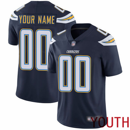 Limited Navy Blue Youth Home Jersey NFL Customized Football Los Angeles Chargers Vapor Untouchable->customized nfl jersey->Custom Jersey